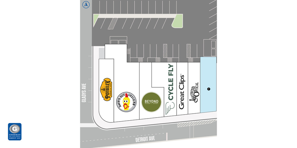 15002-15016 Detroit Ave, Lakewood, OH for rent - Site Plan - Image 3 of 8