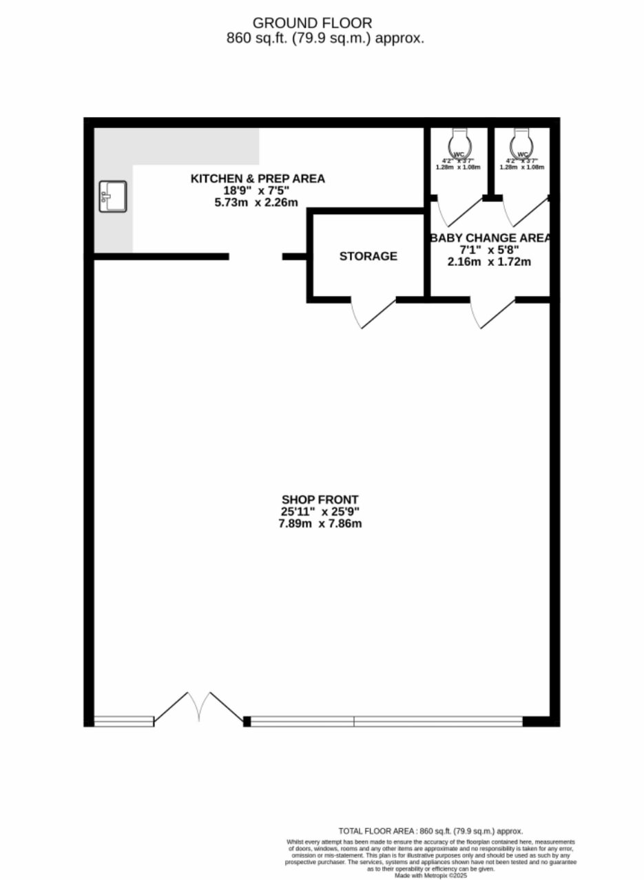41 Highbridge St, Waltham Abbey to rent Floor Plan- Image 1 of 7