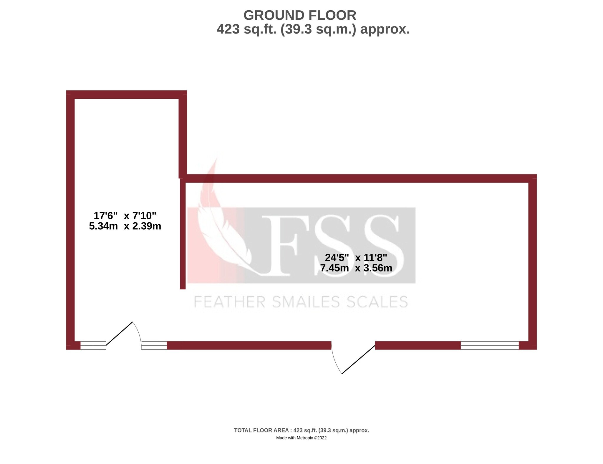 Mill Ln, Harrogate to rent Floor Plan- Image 1 of 3