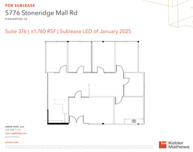 5776 Stoneridge Mall Rd, Pleasanton, CA for rent Floor Plan- Image 1 of 1