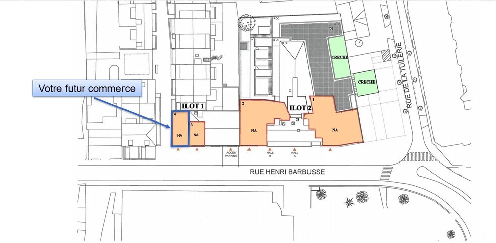 Retail in Montfermeil to rent - Building Photo - Image 2 of 3