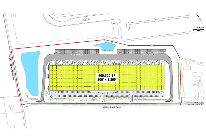 1055 Woods Rd, Shippensburg, PA for rent - Site Plan - Image 3 of 3