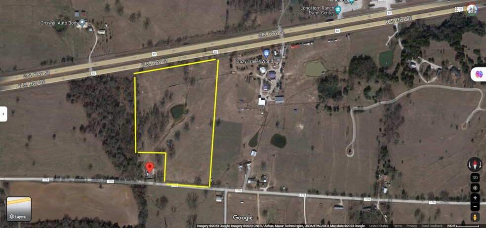 TBD E US 82 -15.45 Acres hwy, Whitesboro, TX for sale - Primary Photo - Image 1 of 4