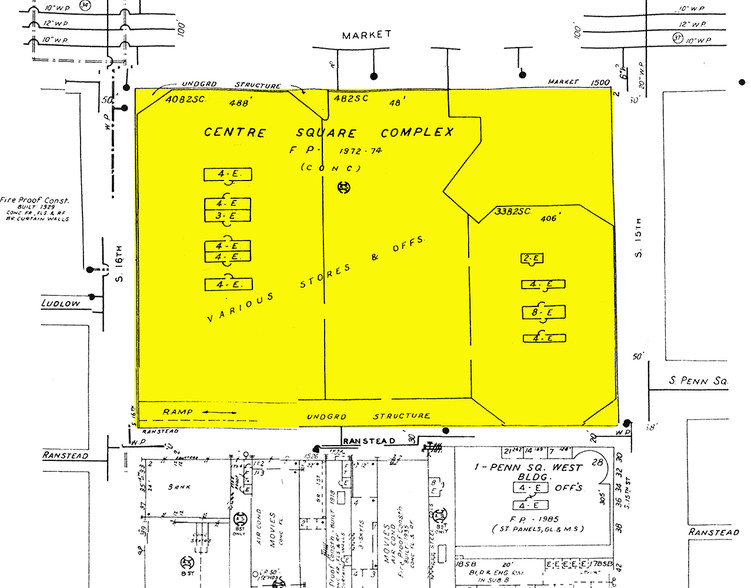 1500 Market St, Philadelphia, PA for rent - Plat Map - Image 2 of 11