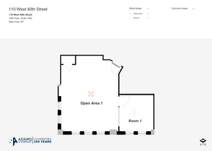 110 W 40th St, New York, NY for rent Floor Plan- Image 1 of 4