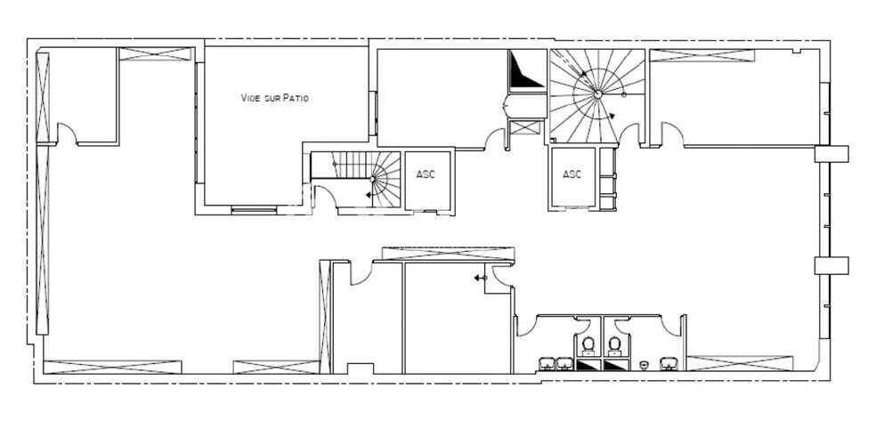 Office in Levallois-Perret to rent - Floor Plan - Image 3 of 4