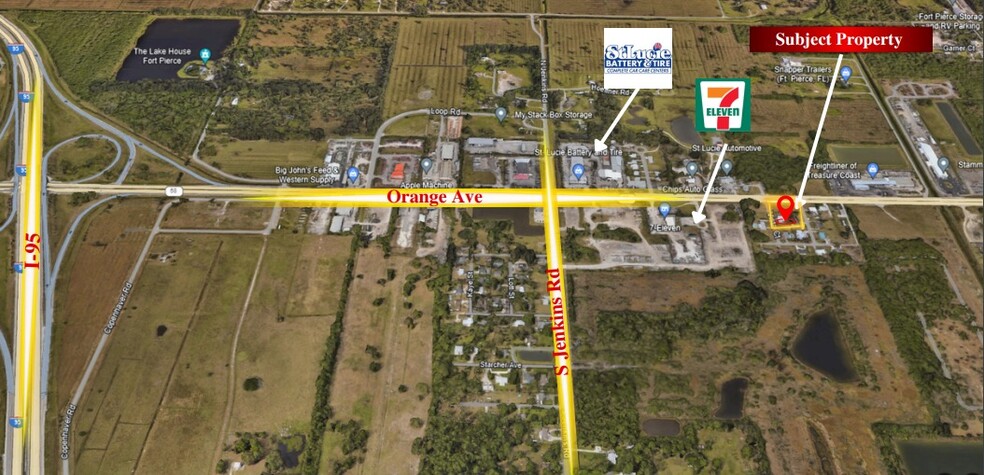 5500 Orange Ave, Fort Pierce, FL for rent - Aerial - Image 3 of 4