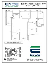 3695 Okemos Rd, Okemos, MI for rent Site Plan- Image 1 of 1