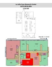 505 Coast Blvd S, La Jolla, CA to rent Site Plan- Image 1 of 1