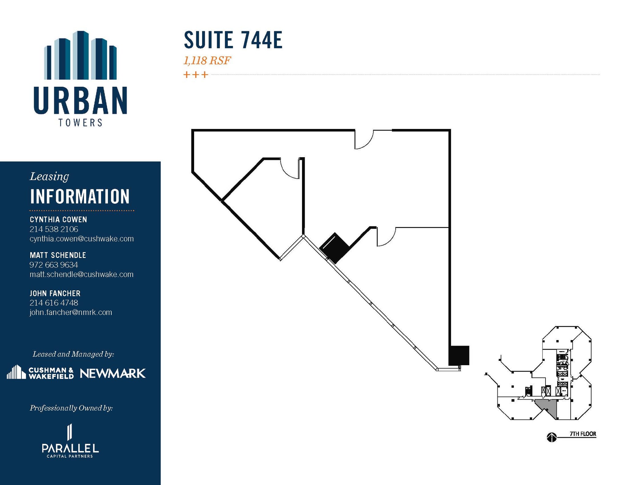 222 W Las Colinas Blvd, Irving, TX for rent Floor Plan- Image 1 of 2