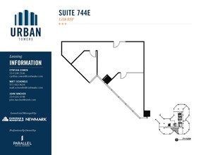 222 W Las Colinas Blvd, Irving, TX for rent Floor Plan- Image 1 of 2