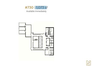 444 5th Ave SW, Calgary, AB for rent Floor Plan- Image 1 of 1