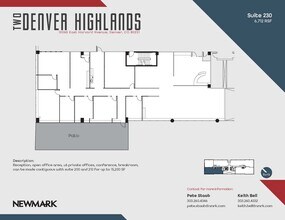 10375 E Harvard Ave, Denver, CO to rent Floor Plan- Image 1 of 1