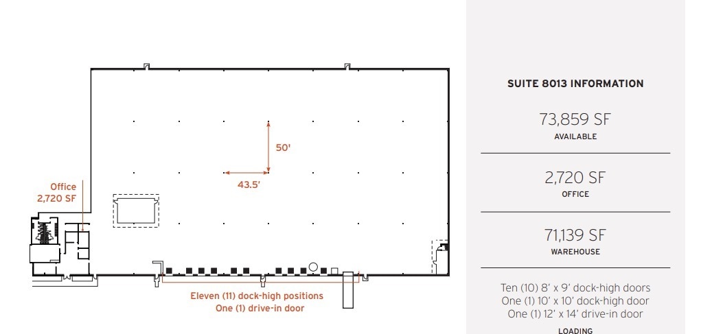8009-8013 Purfoy Rd, Fuquay Varina, NC to rent Floor Plan- Image 1 of 1