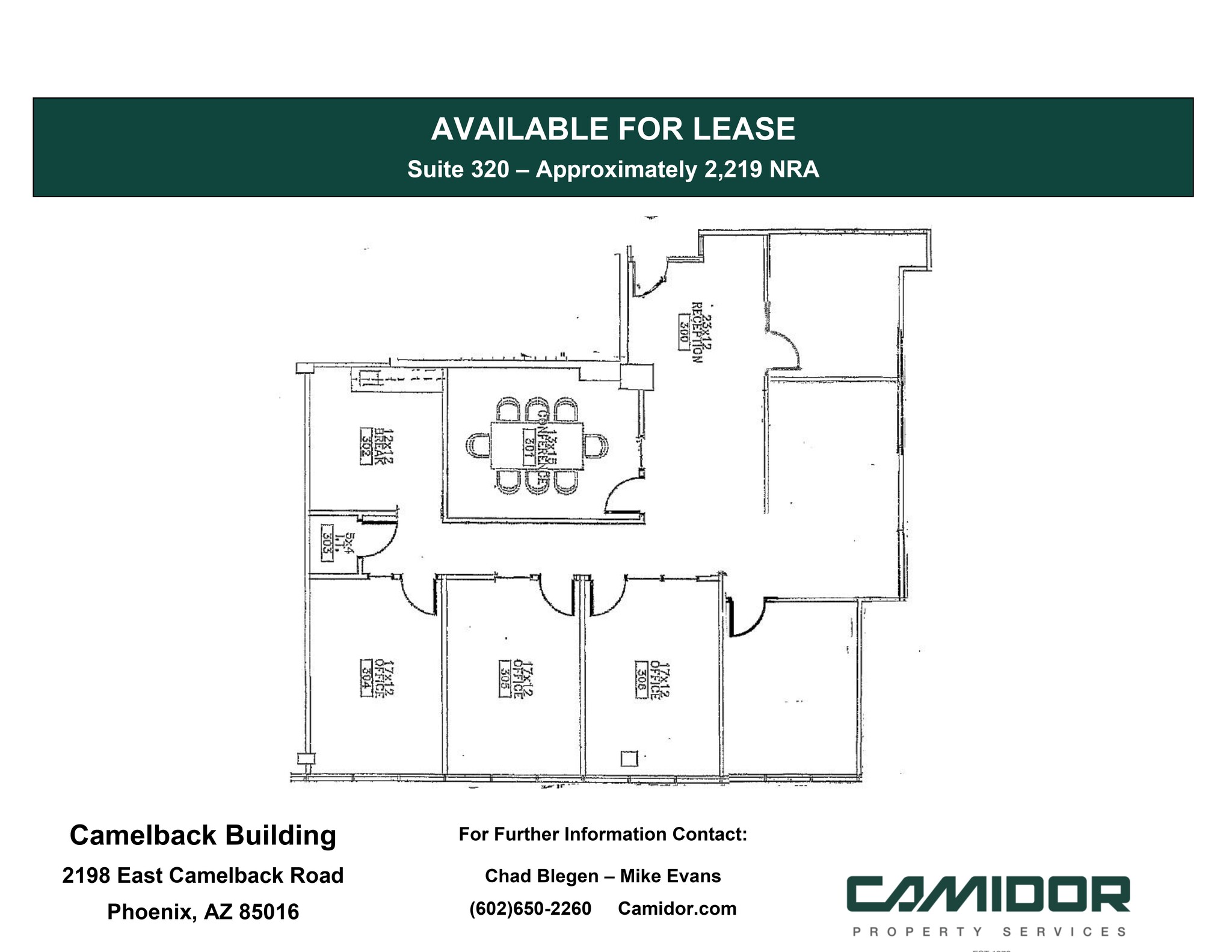 2198 E Camelback Rd, Phoenix, AZ for rent Site Plan- Image 1 of 1