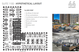 44 Montgomery St, San Francisco, CA for rent Floor Plan- Image 1 of 1