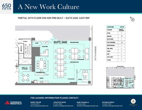 650 Fifth Ave, New York, NY for rent Floor Plan- Image 2 of 2