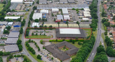 10 Bowthorpe Employment Area, Norwich, NFK - AERIAL  map view
