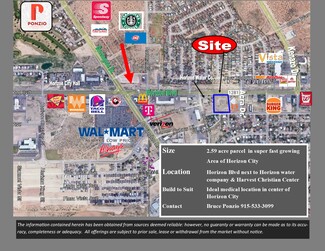 More details for 14120 Horizon Blvd, Horizon City, TX - Land for Sale