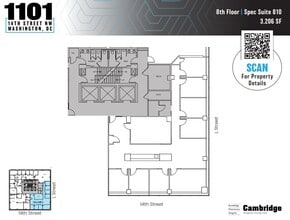 1101 14th St NW, Washington, DC to rent Floor Plan- Image 2 of 12