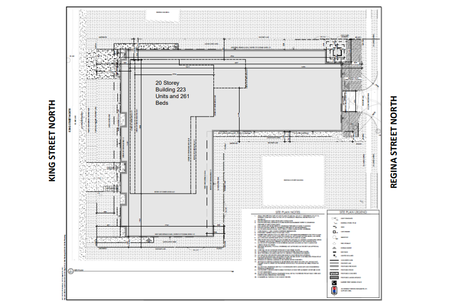 324 King St N, Waterloo, ON for sale - Site Plan - Image 1 of 1