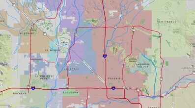 12425 W Alice Ave, El Mirage, AZ - AERIAL  map view
