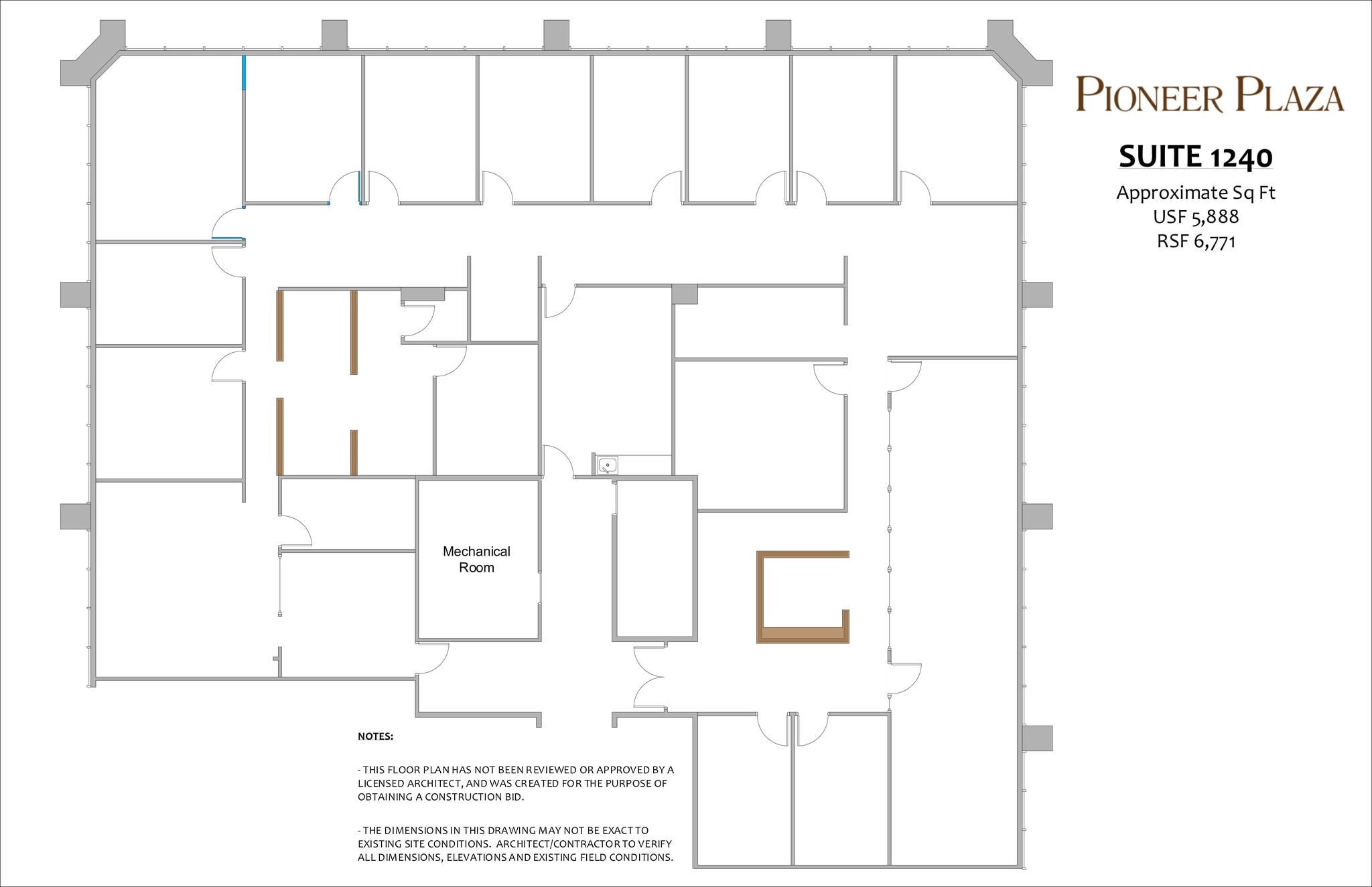 900 Fort Street Mall, Honolulu, HI to rent Site Plan- Image 1 of 1