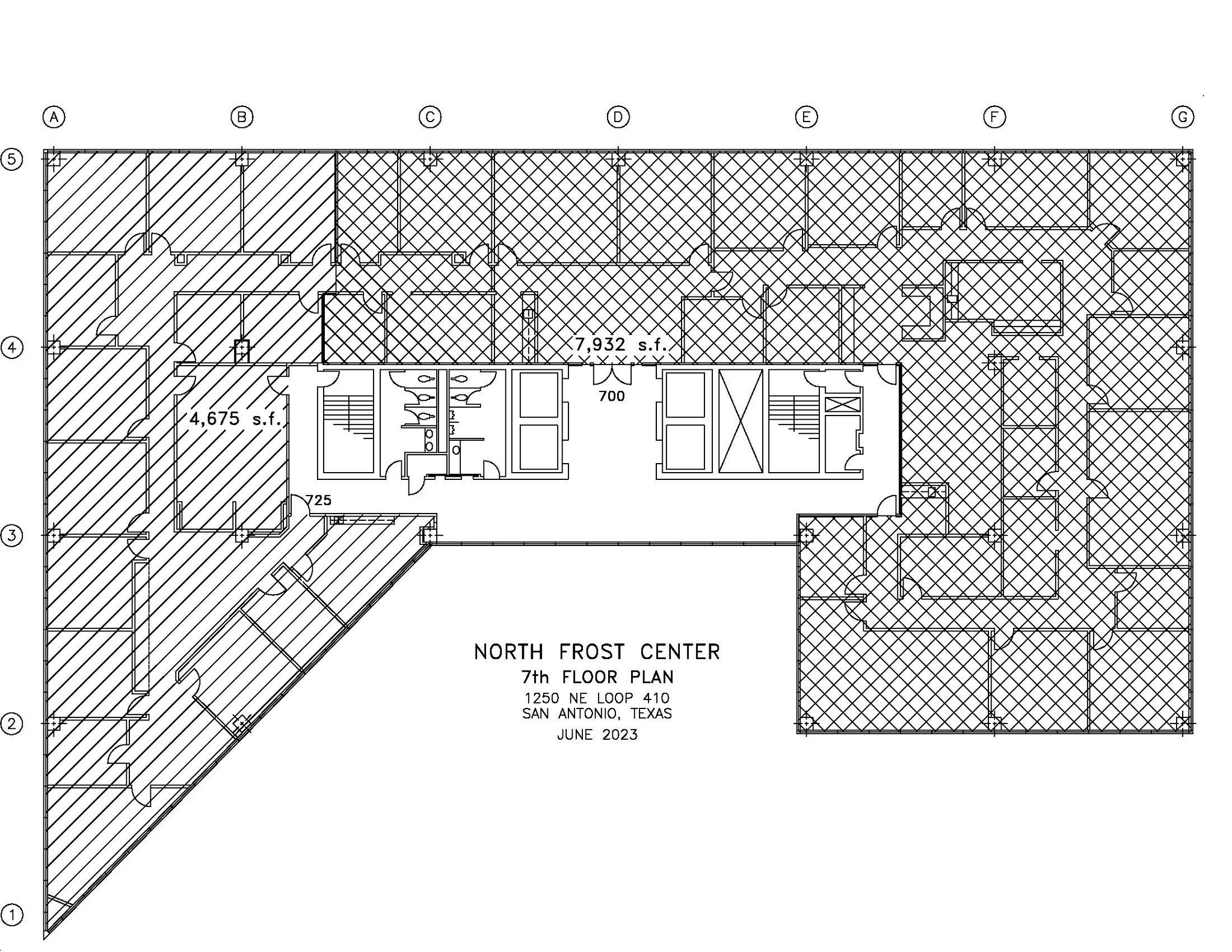 1250 NE Loop 410, San Antonio, TX for rent Typical Floor Plan- Image 1 of 2