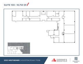 5251 Westheimer Rd, Houston, TX for rent Floor Plan- Image 1 of 1