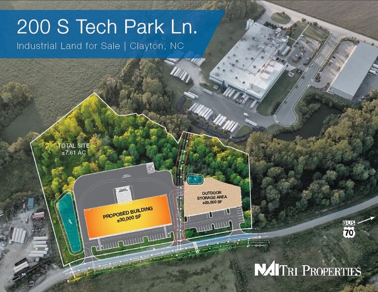 200 S Tech Park Ln, Clayton, NC for sale - Primary Photo - Image 1 of 1