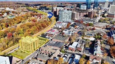 121 Westmoreland Ave, White Plains, NY - Aerial  map view