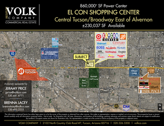 More details for 3413-3761 E Broadway Blvd, Tucson, AZ - Retail for Rent