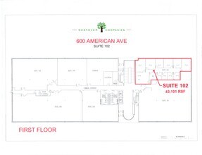 660 American Ave, King Of Prussia, PA for rent Site Plan- Image 1 of 1