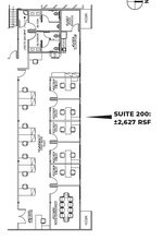 1017 N La Cienega Blvd, West Hollywood, CA for rent Floor Plan- Image 1 of 6