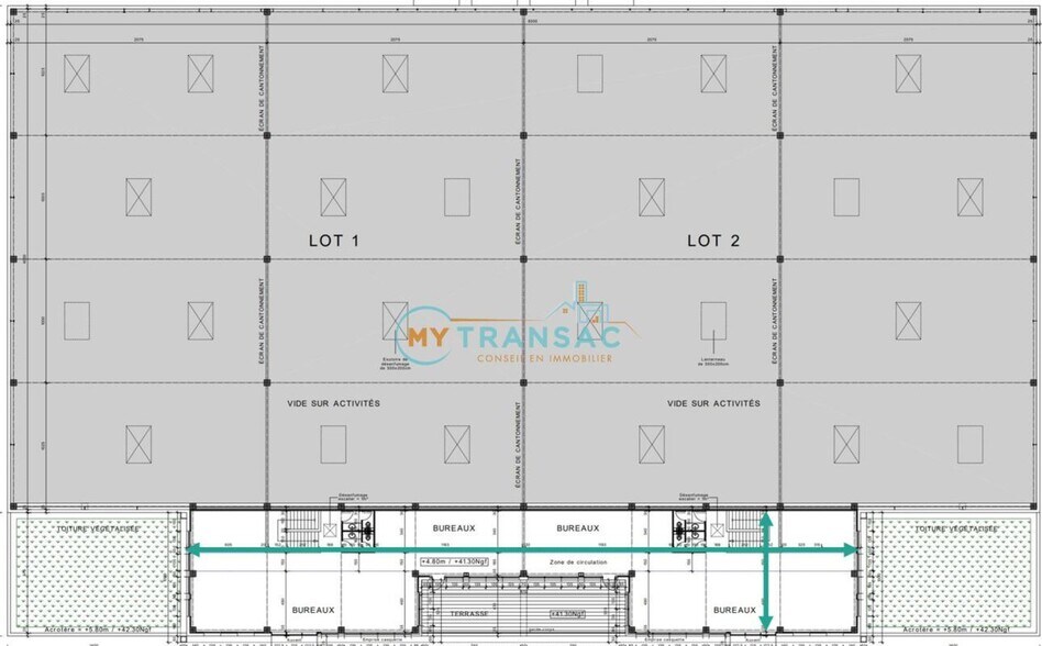 Industrial in Sucy-en-Brie to rent - Floor Plan - Image 1 of 3