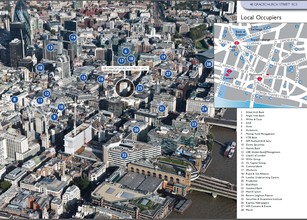 48-50 Gracechurch St, London, LND - aerial  map view