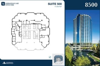 8000-8500 Normandale Lake Blvd, Bloomington, MN to rent Floor Plan- Image 1 of 2