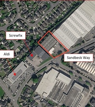 Sandbeck Lane, Wetherby, WYK - Aerial map view