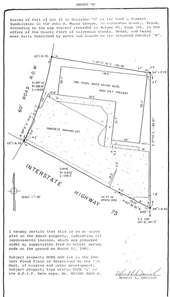 2600 Gulf Fwy, La Marque, TX for sale - Plat Map - Image 2 of 9