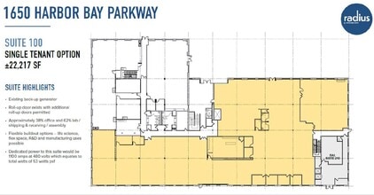 1650 Harbor Bay Pky, Alameda, CA to rent Site Plan- Image 1 of 18