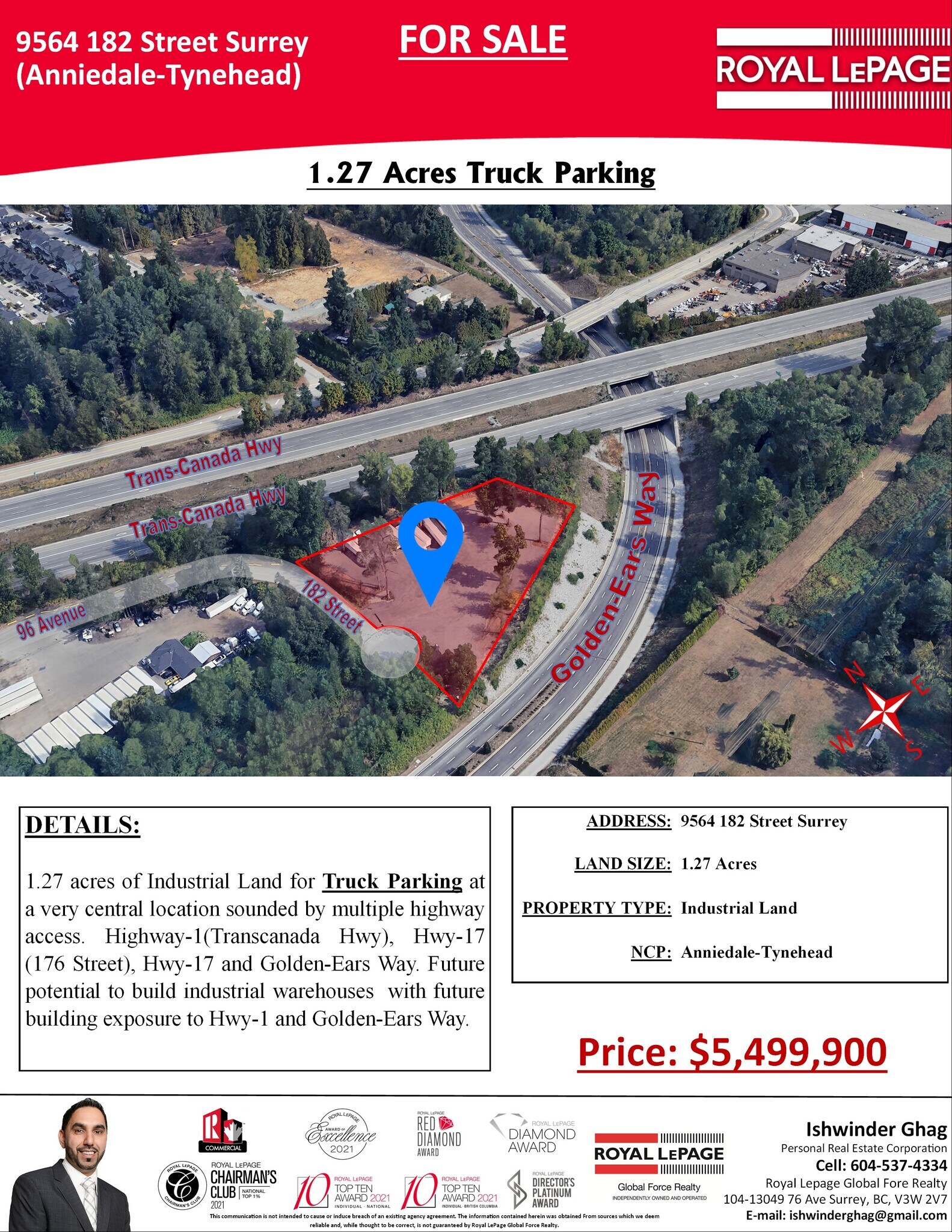 9564 182 St, Surrey, BC for sale Building Photo- Image 1 of 6