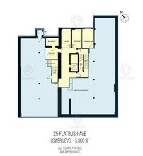 25 Flatbush Ave, Brooklyn, NY for rent Floor Plan- Image 1 of 1