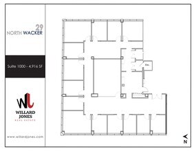 29 N Wacker Dr, Chicago, IL for rent Floor Plan- Image 1 of 1