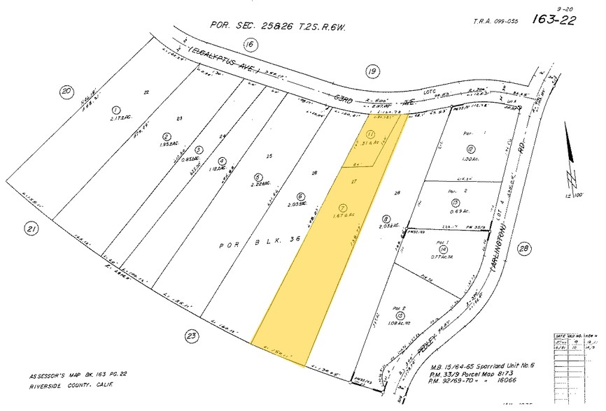 8340 63rd St, Jurupa Valley, CA for sale - Plat Map - Image 3 of 41