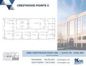 3805 Crestwood Pky NW, Duluth, GA for rent Site Plan- Image 1 of 1