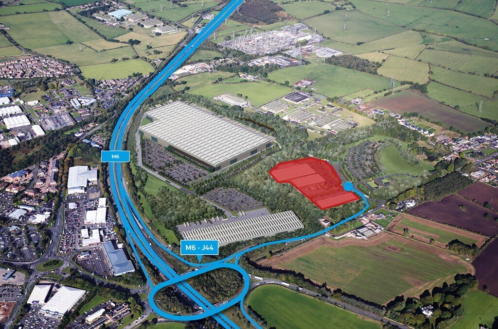Harker View Junction 44-M6, Carlisle to rent Aerial- Image 1 of 3