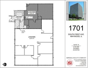 1701 S 1st Ave, Maywood, IL for rent Floor Plan- Image 1 of 8