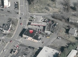 853-857 Merrimon Ave, Asheville, NC - aerial  map view