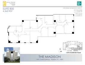 15851 Dallas Pkwy, Addison, TX for rent Floor Plan- Image 1 of 1