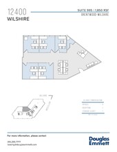 12400 Wilshire Blvd, Los Angeles, CA for rent Floor Plan- Image 1 of 1